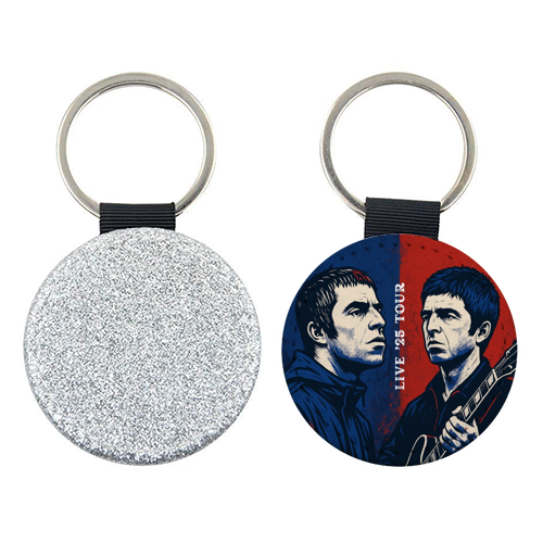 Oasis. Live 25' Reunion Tour - keyring by Faith Mercer