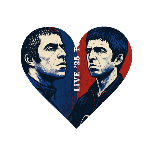 Oasis. Live 25' Reunion Tour - Magnet by Faith Mercer