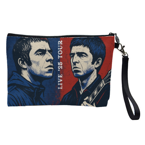 Oasis. Live 25' Reunion Tour - pretty makeup bag by Faith Mercer