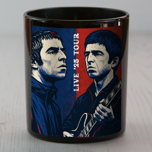 Oasis. Live 25' Reunion Tour - scented candle by Faith Mercer