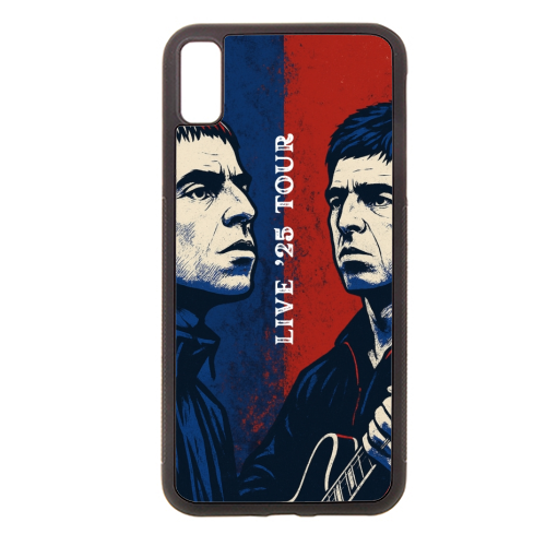 Oasis. Live 25' Reunion Tour - stylish phone case by Faith Mercer