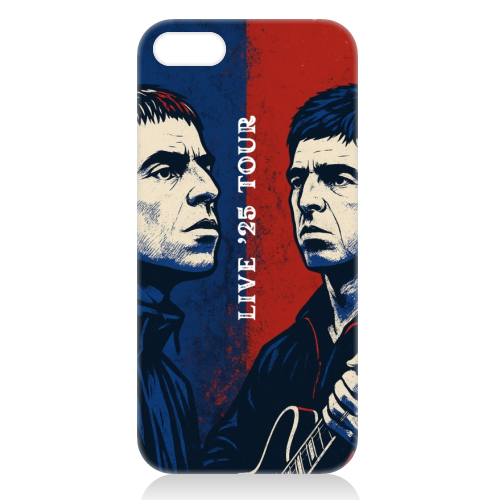 Oasis. Live 25' Reunion Tour - unique phone case by Faith Mercer