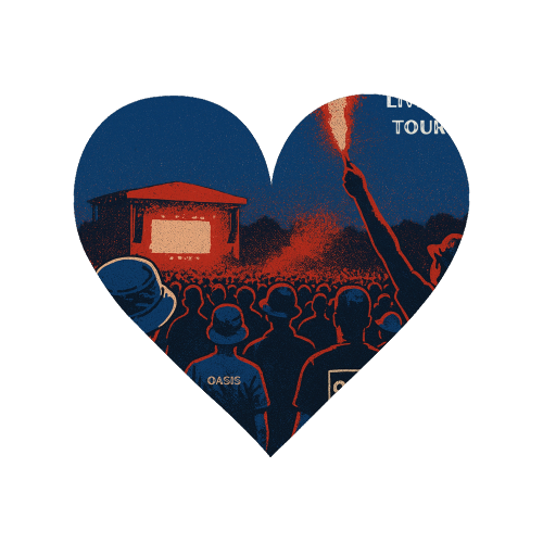 Oasis. Live'2025 - Magnet by Faith Mercer