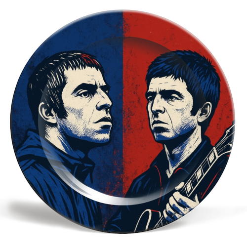 Oasis Reunion 2025 - ceramic dinner plate by Faith Mercer