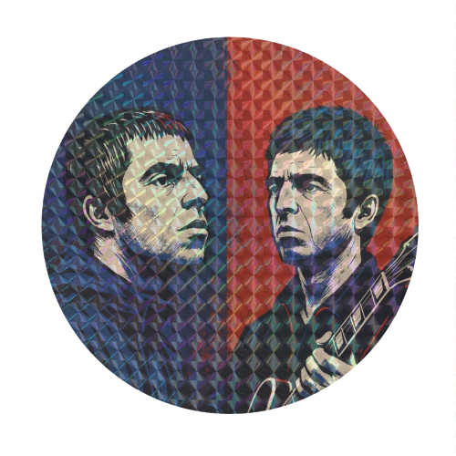 Oasis Reunion 2025 - Circle Sticker by Faith Mercer