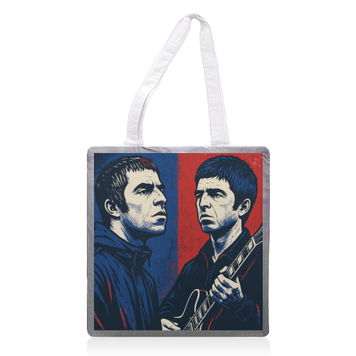 Oasis Reunion 2025 - printed canvas tote bag by Faith Mercer