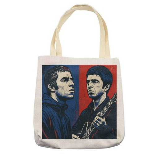 Oasis Reunion 2025 - printed canvas tote bag by Faith Mercer