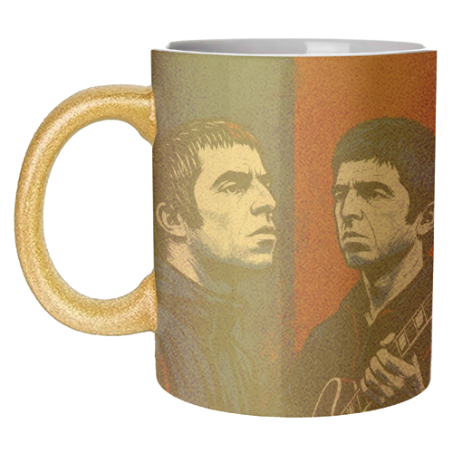 Oasis Reunion 2025 - unique mug by Faith Mercer