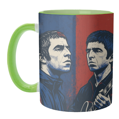 Oasis Reunion 2025 - unique mug by Faith Mercer