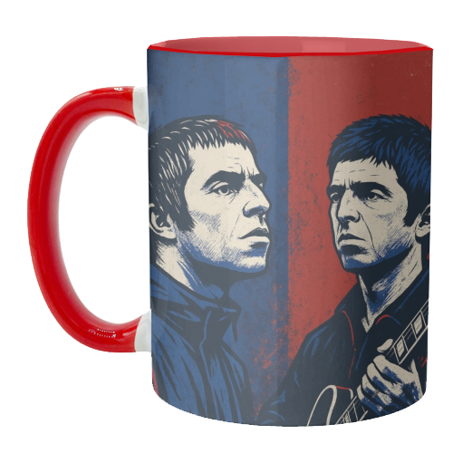 Oasis Reunion 2025 - unique mug by Faith Mercer