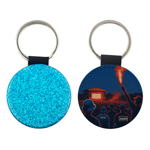 Oasis Reunion - keyring by Faith Mercer