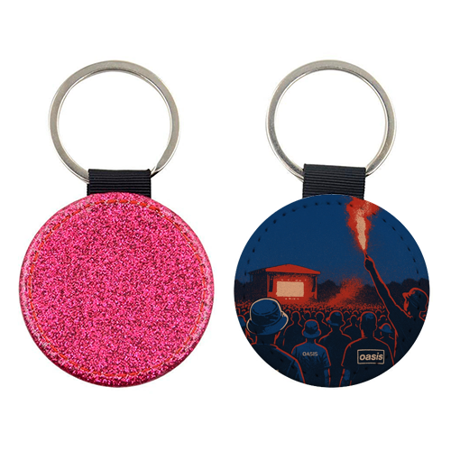 Oasis Reunion - keyring by Faith Mercer