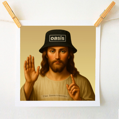 Oasis The Resurrection - A1 - A4 art print by Faith Mercer