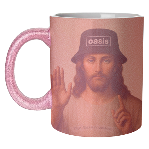 Oasis The Resurrection - unique mug by Faith Mercer