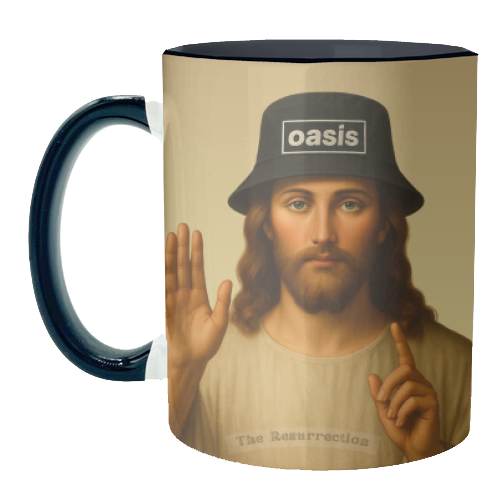 Oasis The Resurrection - unique mug by Faith Mercer