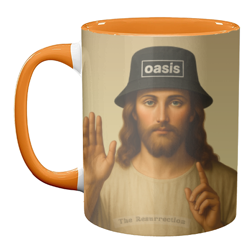 Oasis The Resurrection - unique mug by Faith Mercer