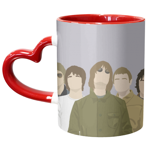Oasis - unique mug by Cheryl Boland