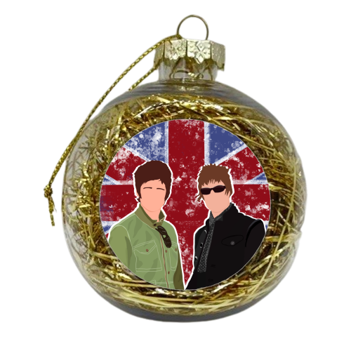 Oasis - xmas bauble by Rock and Rose Creative