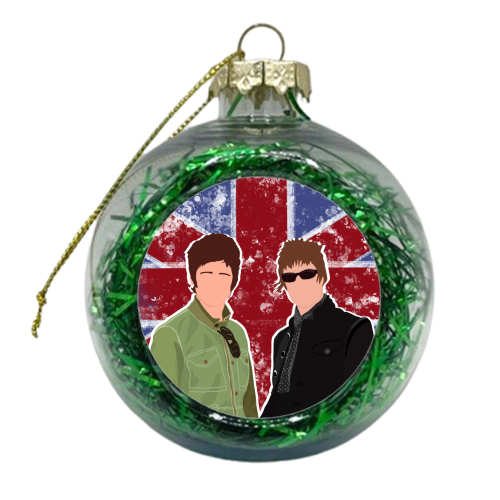Oasis - xmas bauble by Rock and Rose Creative