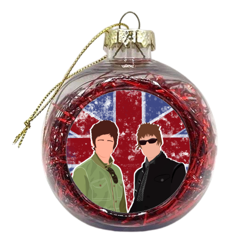 Oasis - xmas bauble by Rock and Rose Creative