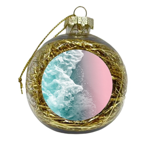 Ocean Beauty #1 #wall #decor #art - xmas bauble by Anita Bella Jantz