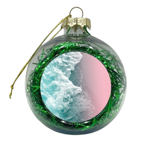 Ocean Beauty #1 #wall #decor #art - xmas bauble by Anita Bella Jantz