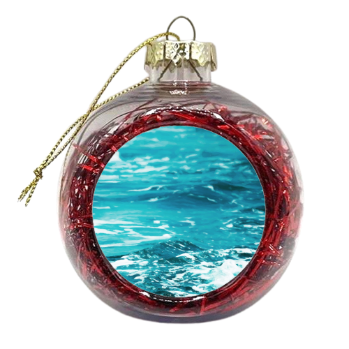 Oceanology - xmas bauble by Uma Prabhakar Gokhale