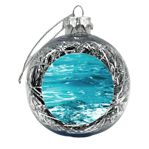 Oceanology - xmas bauble by Uma Prabhakar Gokhale