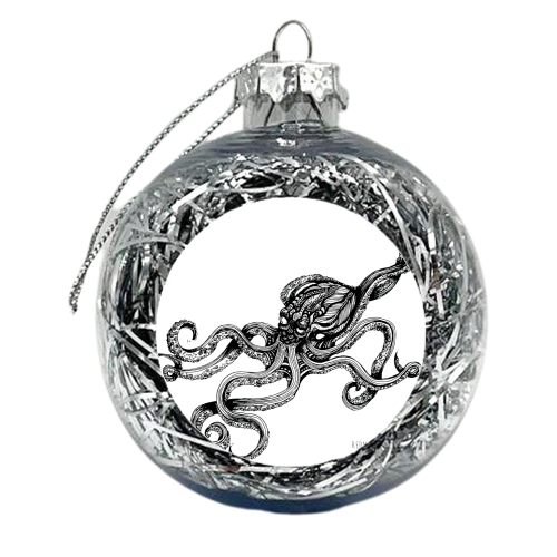 Octopus - xmas bauble by Redmegreen
