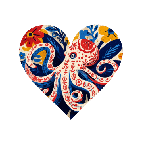 Octopus - Magnet by DejaReve