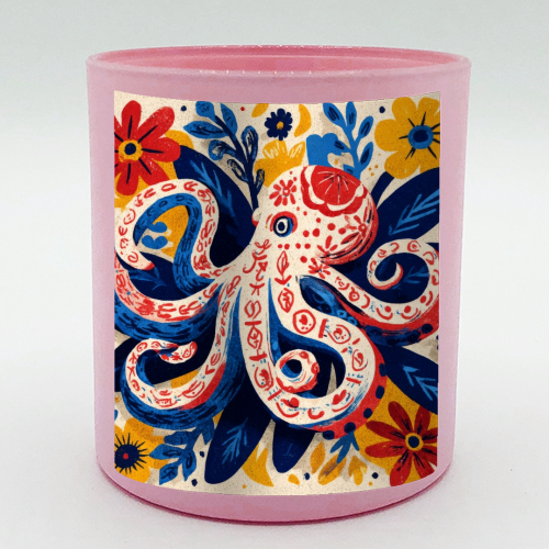Octopus - scented candle by DejaReve