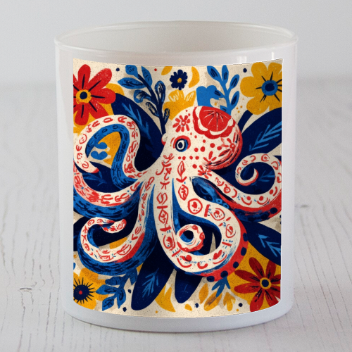Octopus - scented candle by DejaReve