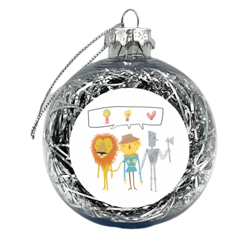 Off to see the Wizard - xmas bauble by Rachel Suzanne