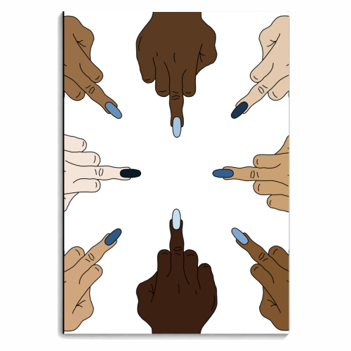 Off You F*ck - personalised A4, A5, A6 notebook by Kim Doodle