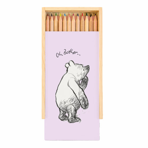 Oh Bother - Coloured Pencils with Box by Ms Doodle
