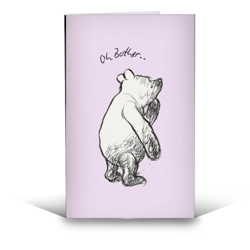 Oh Bother - funny greeting card by Ms Doodle