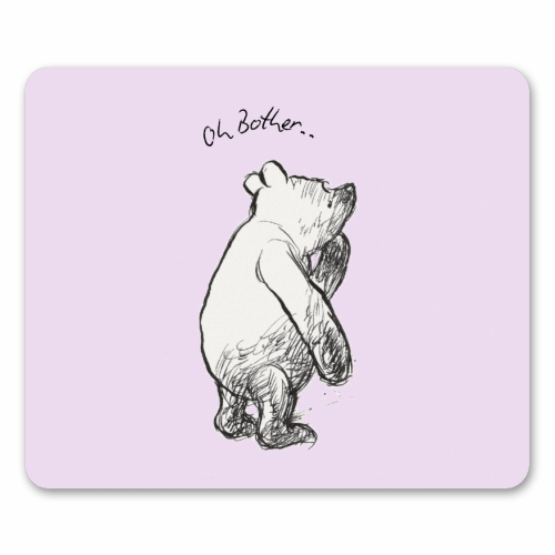 Oh Bother - mouse mat by Ms Doodle