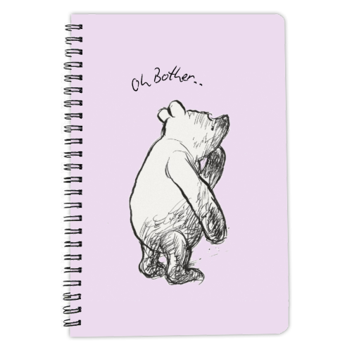Oh Bother - personalised A4, A5, A6 notebook by Ms Doodle