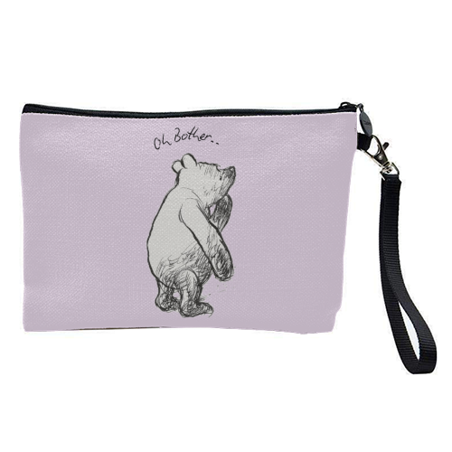 Oh Bother - pretty makeup bag by Ms Doodle