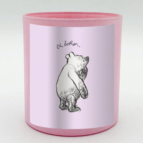 Oh Bother - scented candle by Ms Doodle