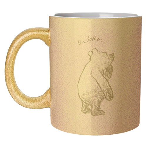 Oh Bother - unique mug by Ms Doodle