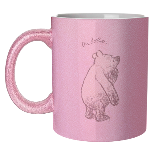 Oh Bother - unique mug by Ms Doodle