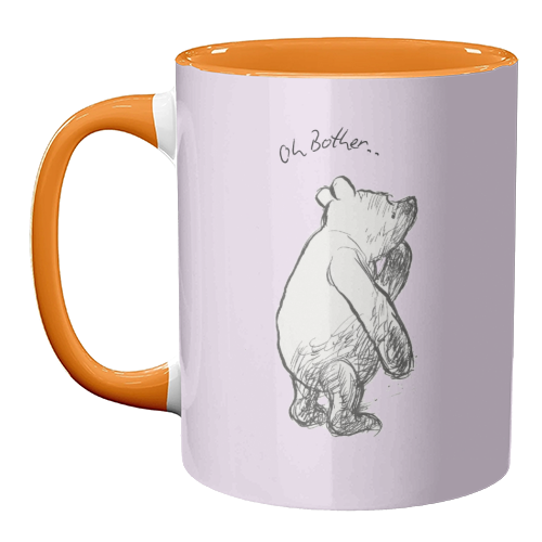 Oh Bother - unique mug by Ms Doodle