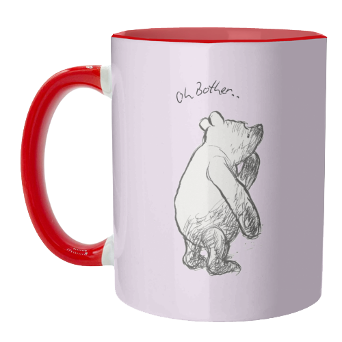 Oh Bother - unique mug by Ms Doodle