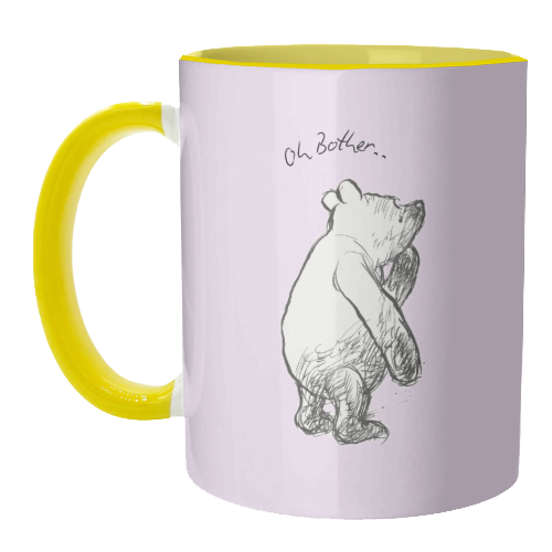 Oh Bother - unique mug by Ms Doodle
