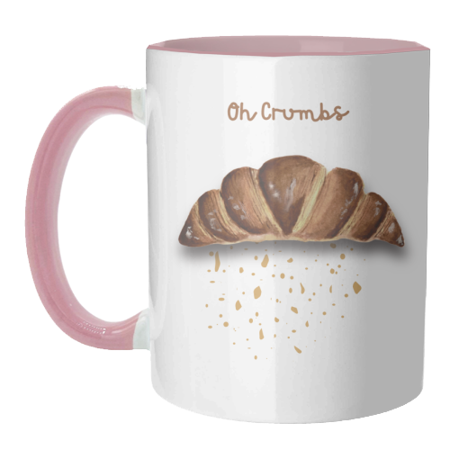 Oh Crumbs - unique mug by Linbylane