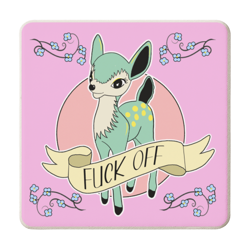 Oh Dear! - personalised beer coaster by Bite Your Granny