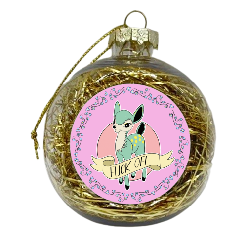 Oh Dear! - xmas bauble by Bite Your Granny