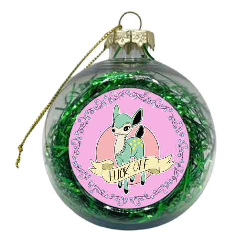 Oh Dear! - xmas bauble by Bite Your Granny