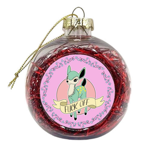 Oh Dear! - xmas bauble by Bite Your Granny